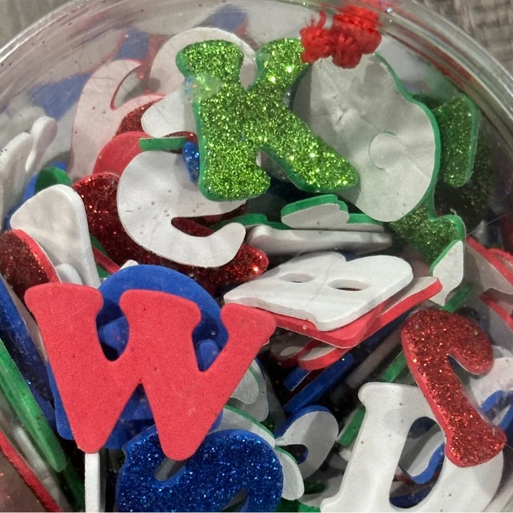 💞 New Self-Adhesive Foam Letter & Number Stickers